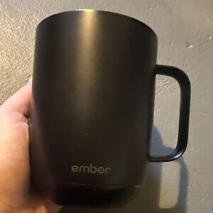 14 oz Ember Black Temperature Control Mug